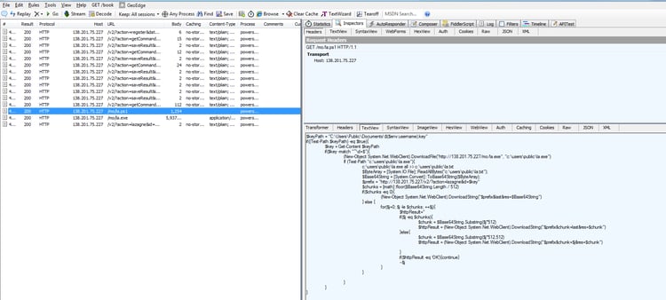 Fileless attack framework Python