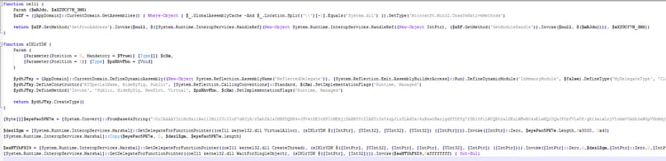 Fileless attack framework Meterpreter injection